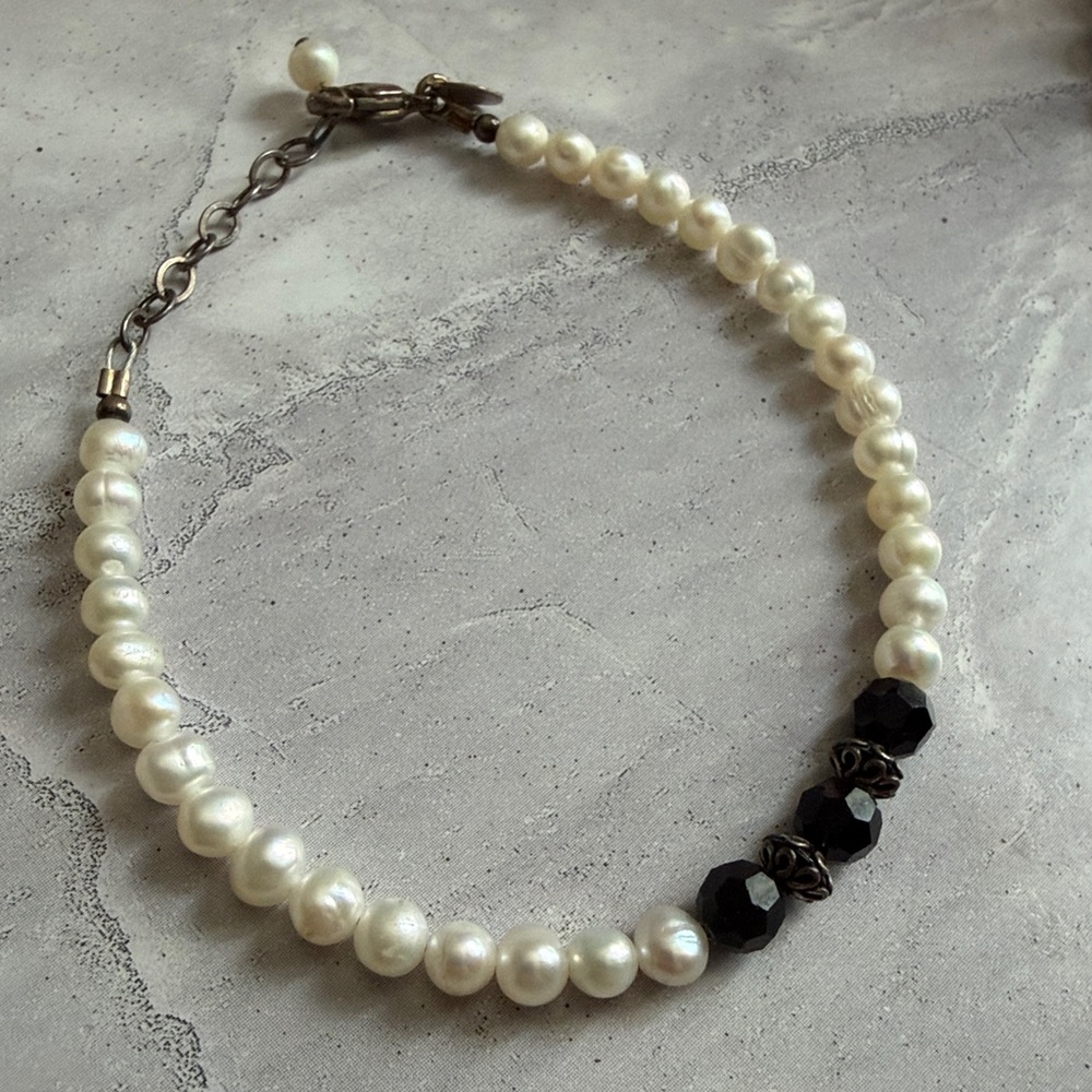 Emily Ray Bracelet Sterling Silver clasp.